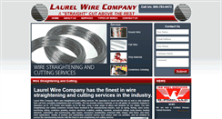 Desktop Screenshot of laurelwire.com